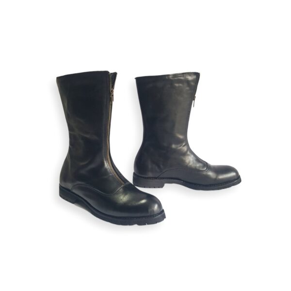 Unisex Long Zipper Boot | Buy leather boots at