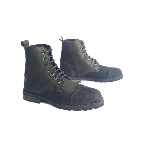 Suede Lace Up Boot | Buy Custom made leather boots - Image 2