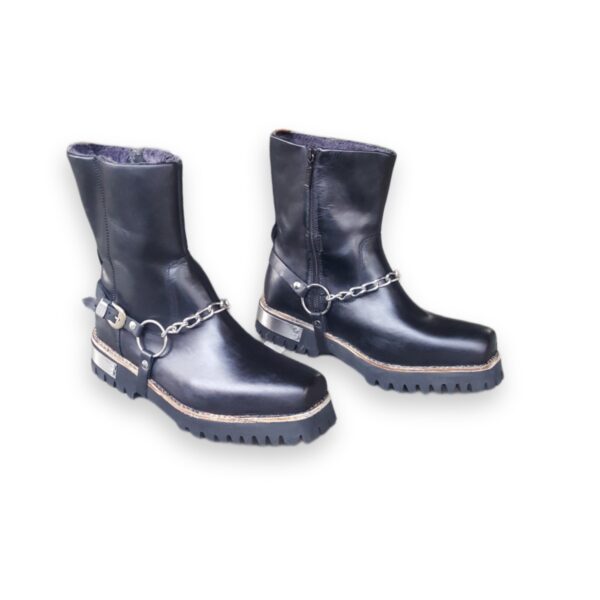 Buy Classic Harness Boot for men | Genuine Leather with Eva Sole - Image 2
