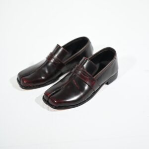 Premium Leather Tabi Loafers for Men | Split-Toe Formal Shoes
